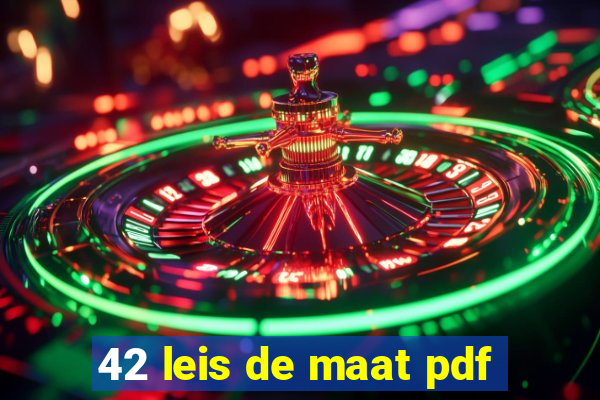 42 leis de maat pdf